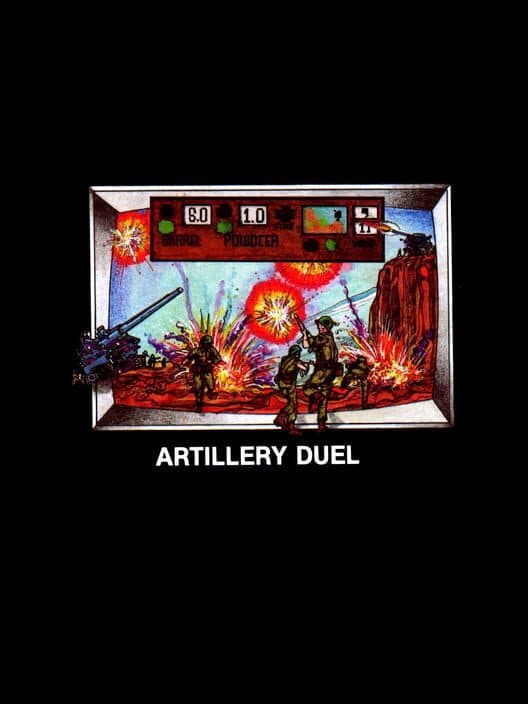 Artillery Duel & Chuck Norris Superkicks for Atari 2600 game image