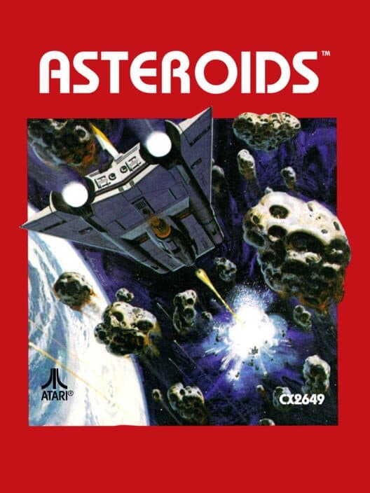 Asteroids for Atari 2600 game image