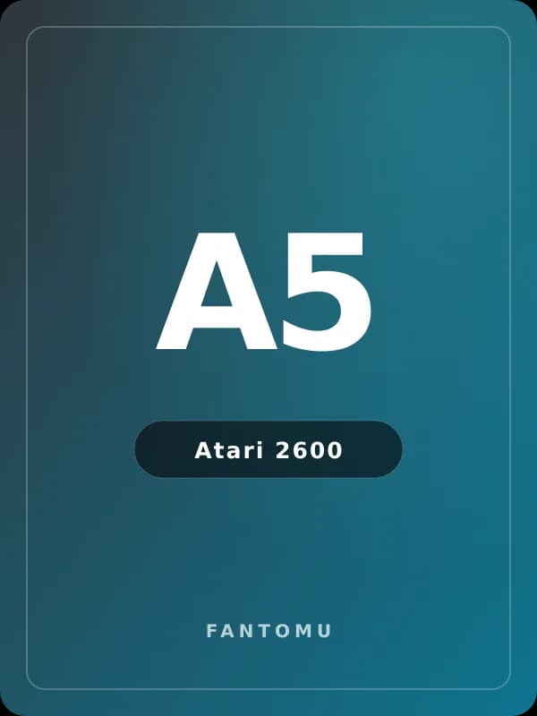 Atari Flashback 5 for Atari 2600 game image