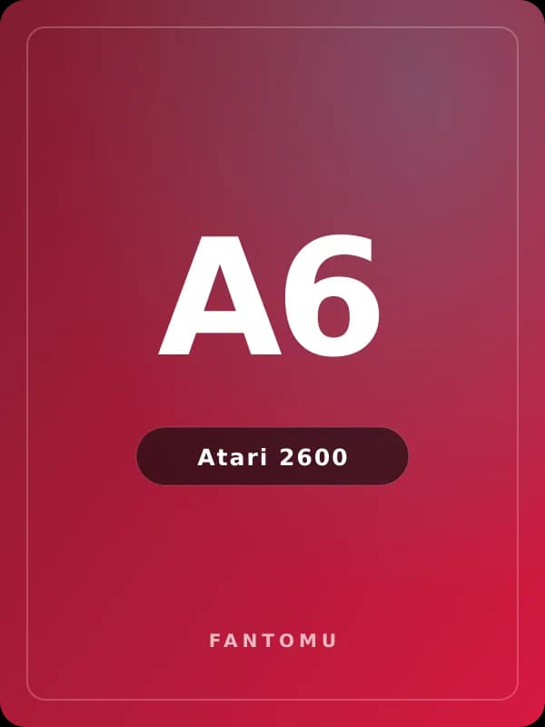 Atari Flashback 6 for Atari 2600 game image