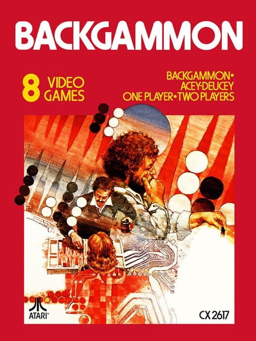 Backgammon for Atari 2600 game image