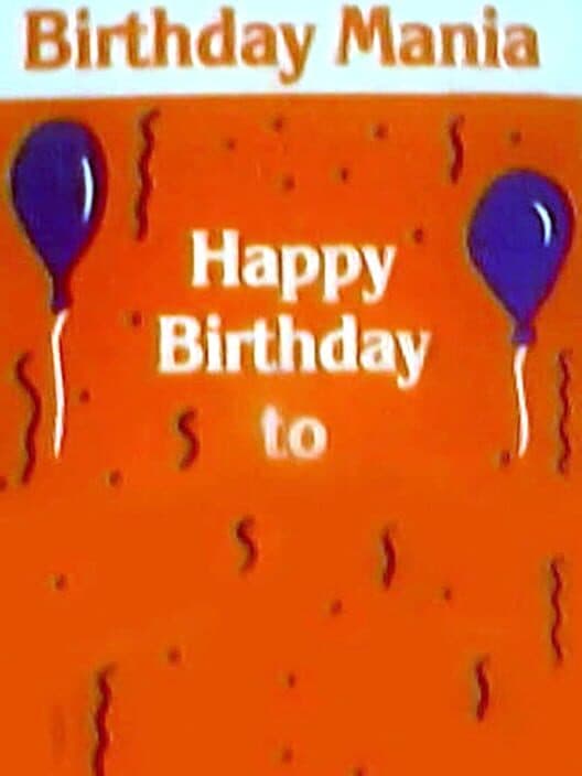 Birthday Mania for Atari 2600 game image