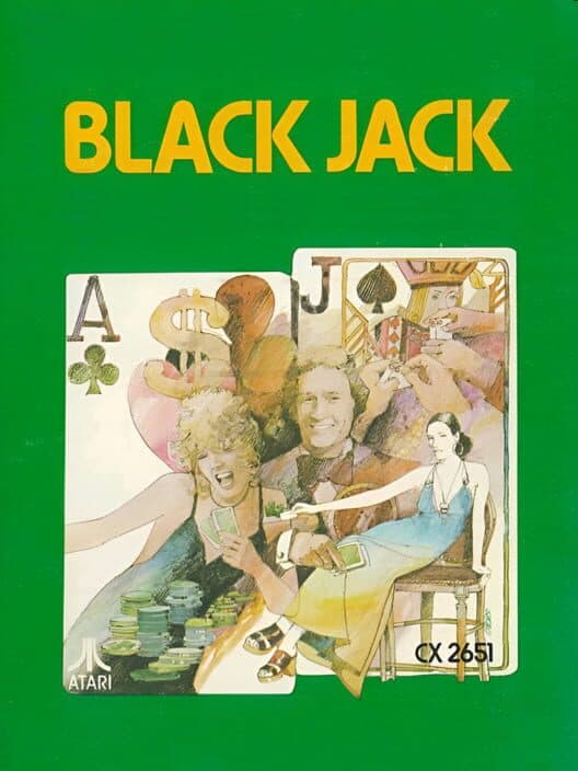 Blackjack for Atari 2600 game image