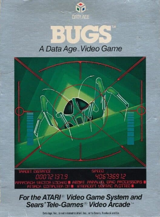 Bugs for Atari 2600 game image