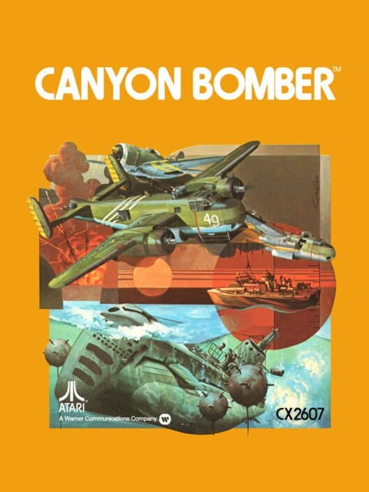 Canyon Bomber for Atari 2600 game image