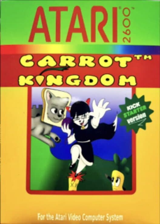 Carrot Kingdom [Homebrew] for Atari 2600 game image