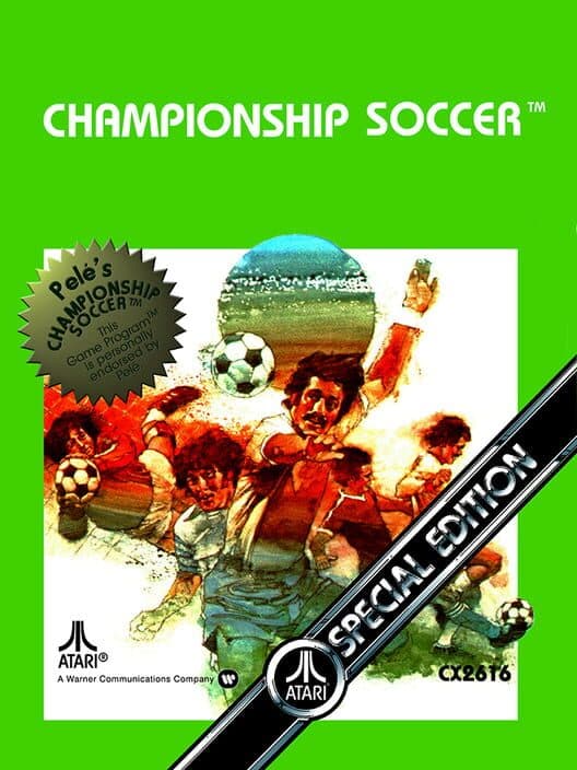 Championship Soccer for Atari 2600 game image