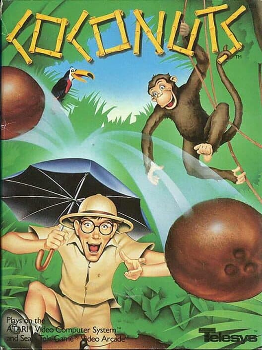 Coconuts for Atari 2600 game image