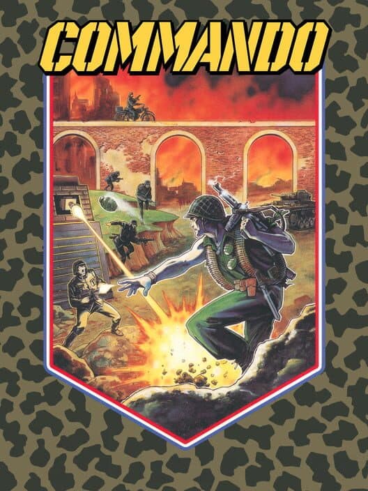 Commando for Atari 2600 game image