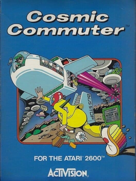Cosmic Commuter for Atari 2600 game image