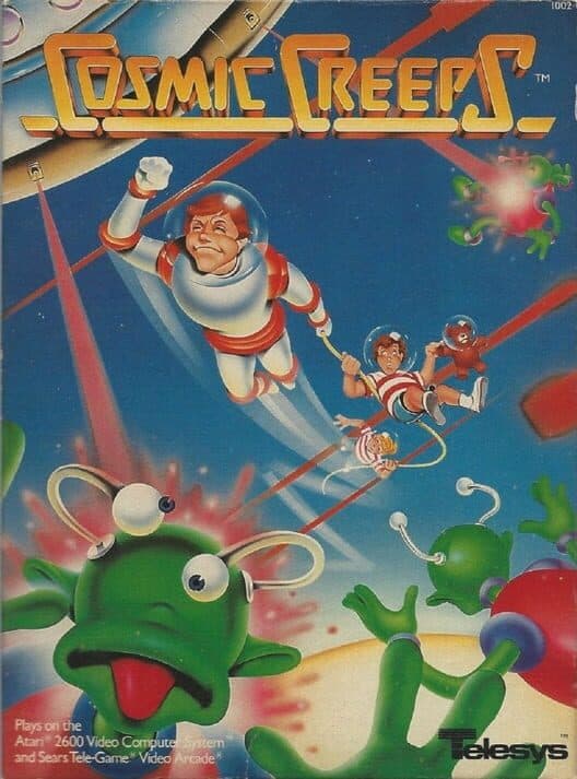 Cosmic Creeps for Atari 2600 game image