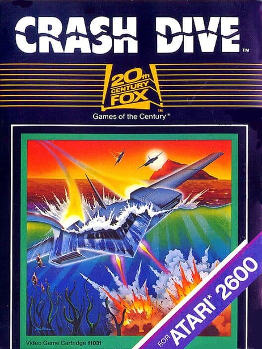 Crash Dive for Atari 2600 game image