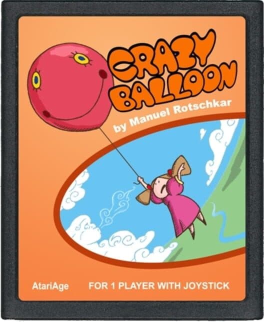 Crazy Balloon [Homebrew] for Atari 2600 game image