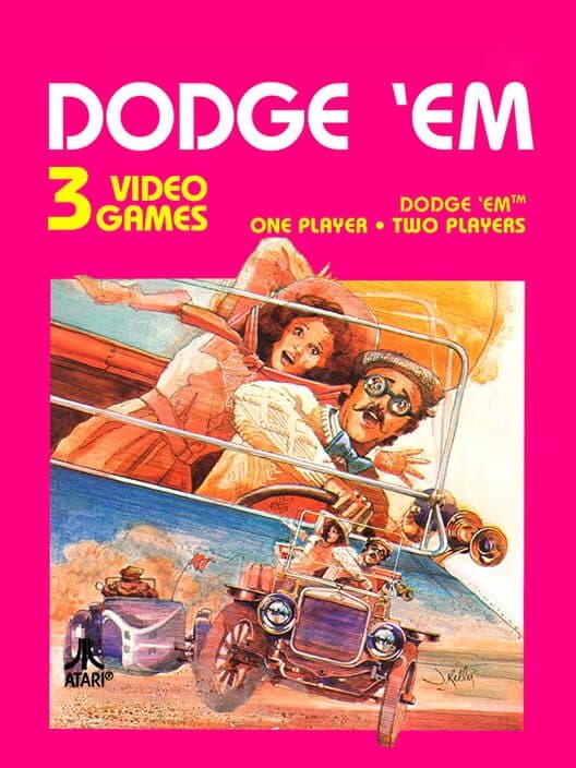 Dodge 'Em for Atari 2600 game image