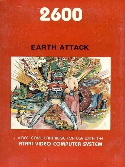 Earth Attack for Atari 2600 game image