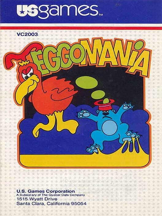 Eggomania for Atari 2600 game image