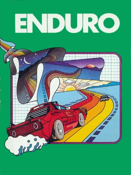 Enduro for Atari 2600 game image