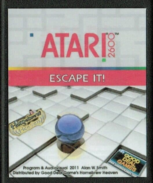 Escape It! [Homebrew] for Atari 2600 game image