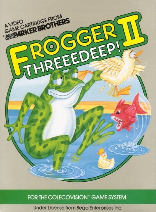Frogger II: Threeedeep for Atari 2600 game image