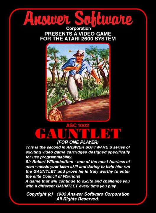 Gauntlet for Atari 2600 game image