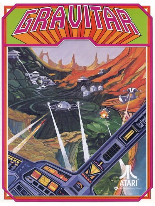 Gravitar for Atari 2600 game image