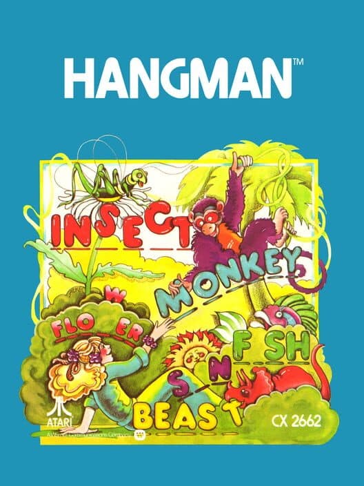 Hangman for Atari 2600 game image