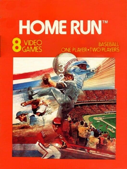 Home Run for Atari 2600 game image