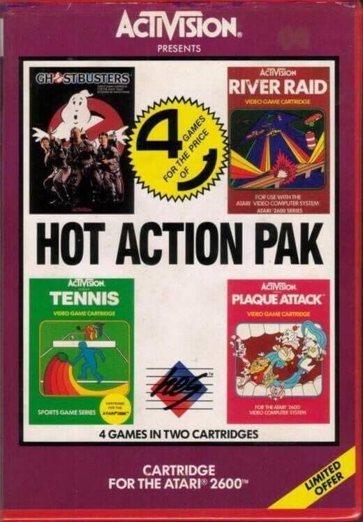 Hot Action Pak for Atari 2600 game image