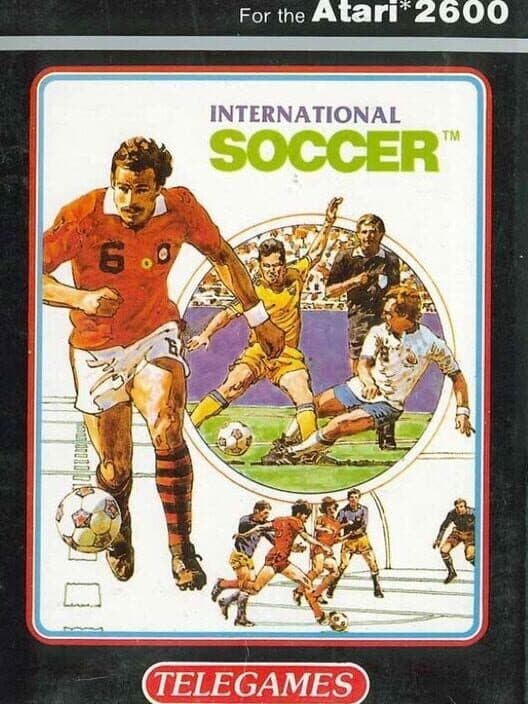 International Soccer for Atari 2600 game image