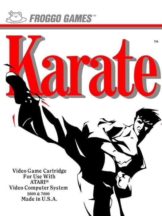 Karate for Atari 2600 game image