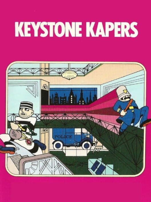 Keystone Kapers for Atari 2600 game image