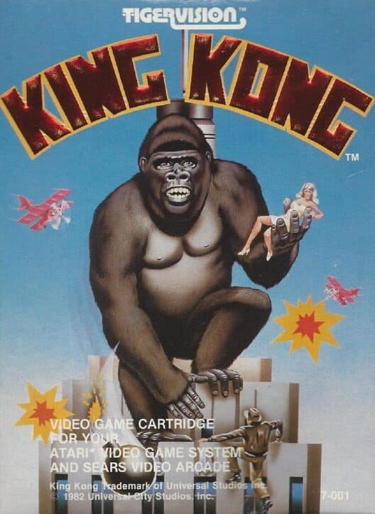 King Kong for Atari 2600 game image