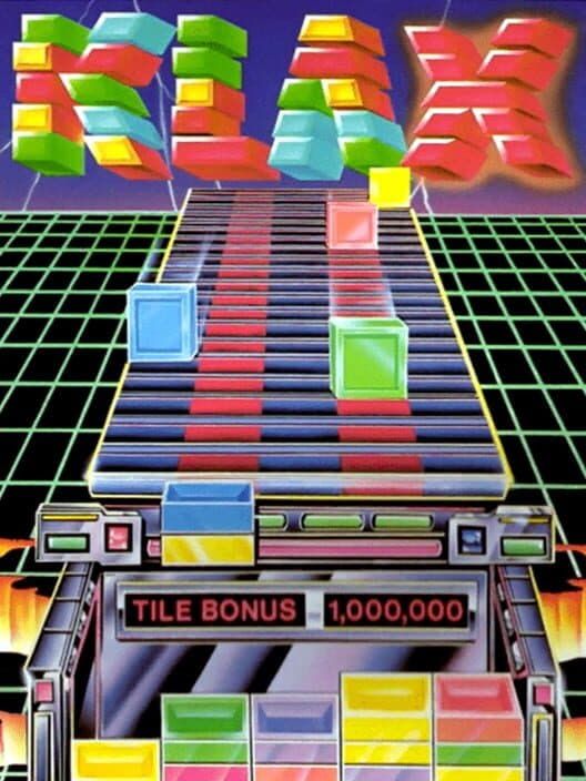 Klax for Atari 2600 game image
