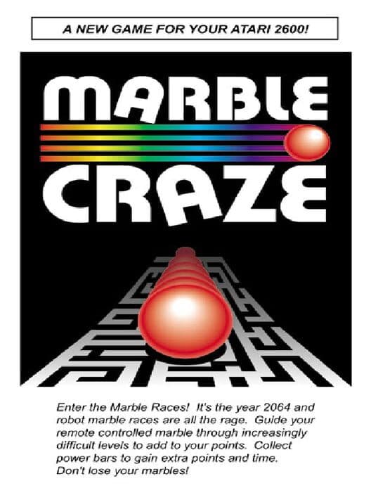 Marble Craze [Homebrew] for Atari 2600 game image