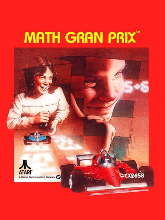 Math Gran Prix for Atari 2600 game image