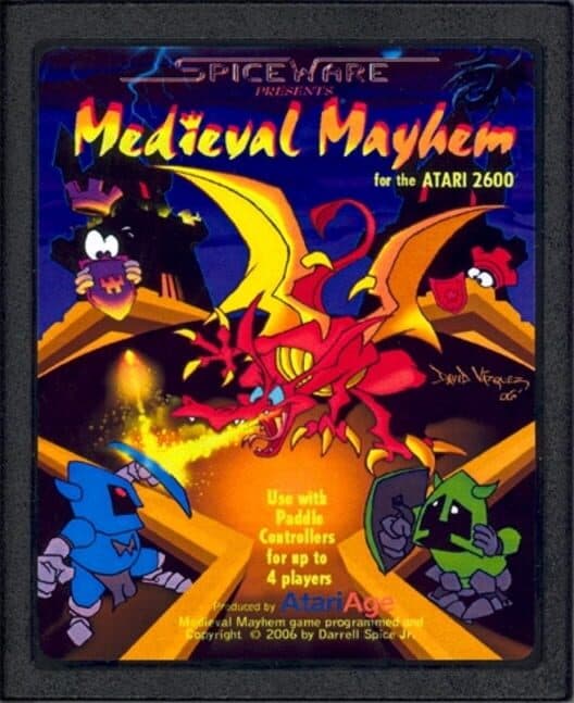 Medieval Mayhem [Homebrew] for Atari 2600 game image