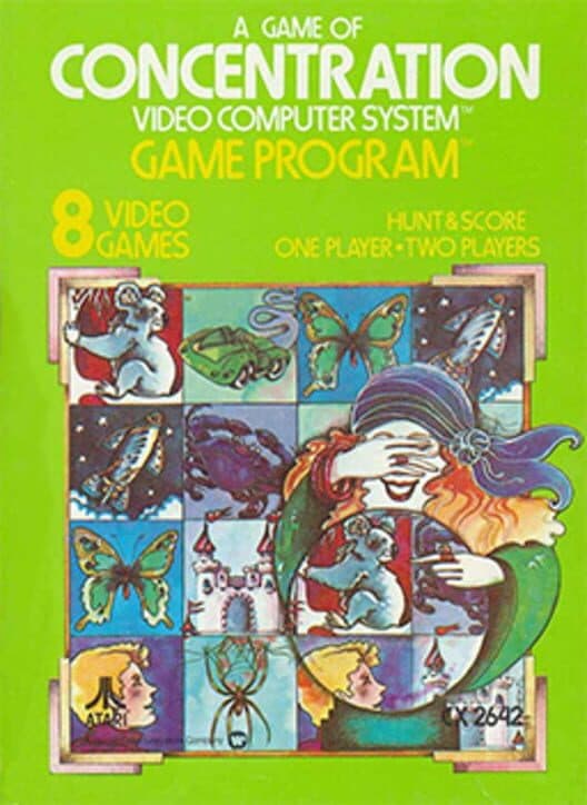 Memory Match for Atari 2600 game image