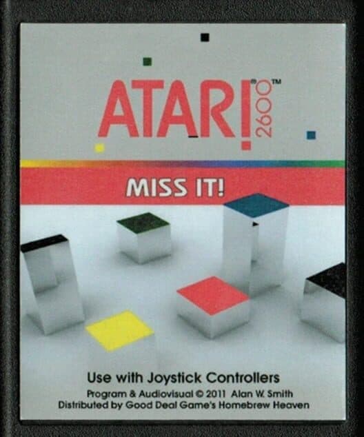 Miss It! [Homebrew] for Atari 2600 game image