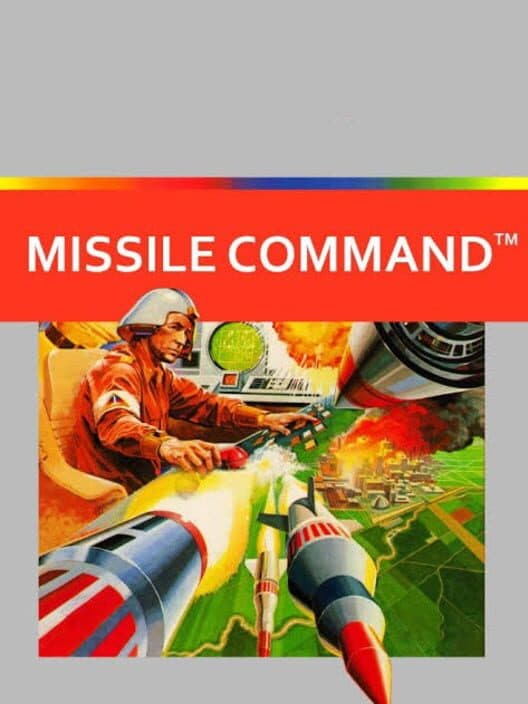 Missile Command for Atari 2600 game image