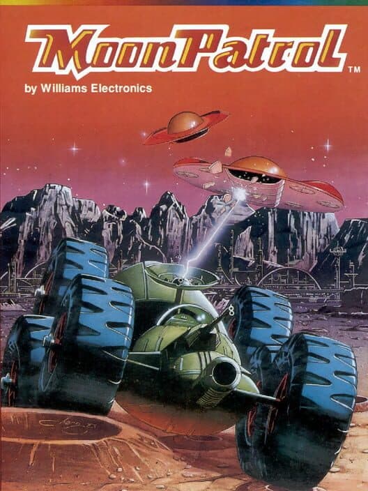 Moon Patrol for Atari 2600 game image