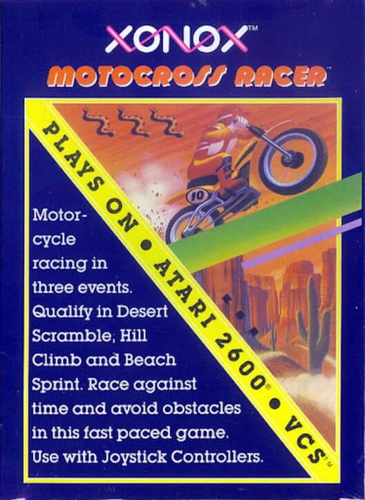 Motocross Racer for Atari 2600 game image