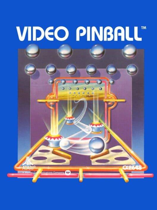 Pinball for Atari 2600 game image