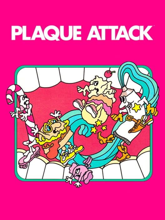 Plaque Attack for Atari 2600 game image