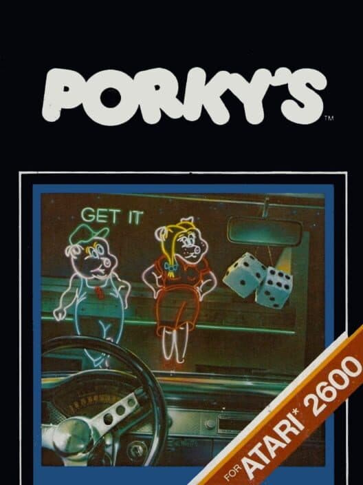 Porky's for Atari 2600 game image