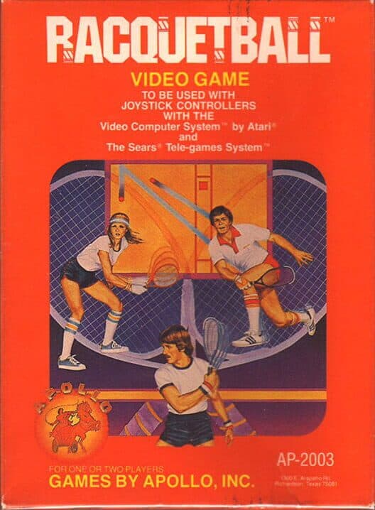 Racquetball for Atari 2600 game image