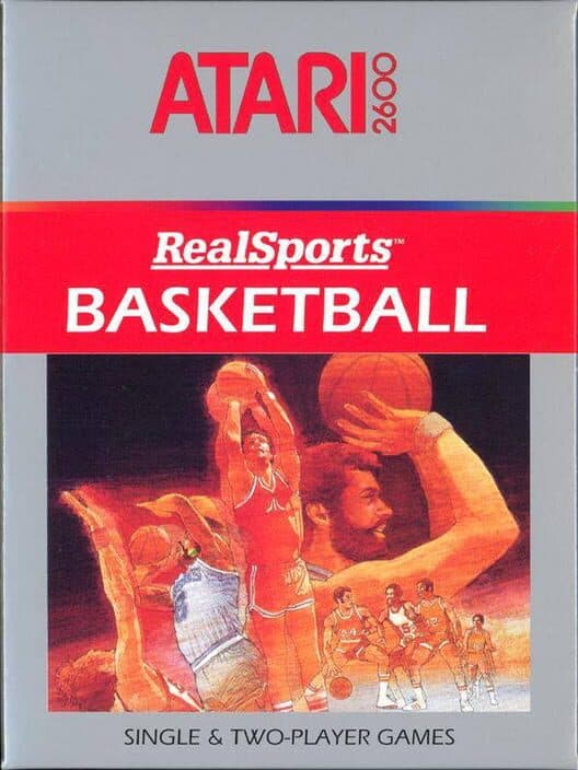 Realsports Basketball [Homebrew] for Atari 2600 game image