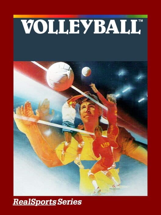 RealSports Volleyball for Atari 2600 game image