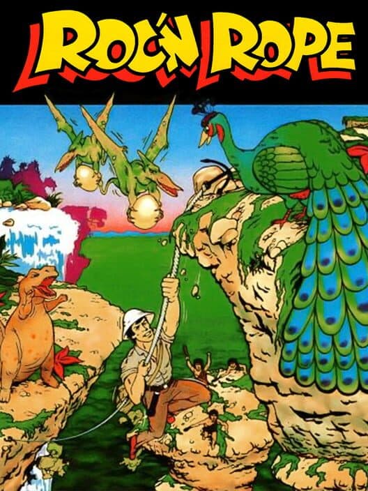 Roc 'N Rope for Atari 2600 game image