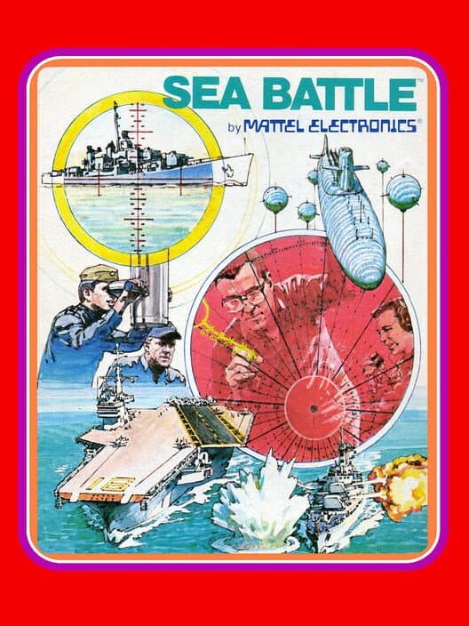Sea Battle for Atari 2600 game image