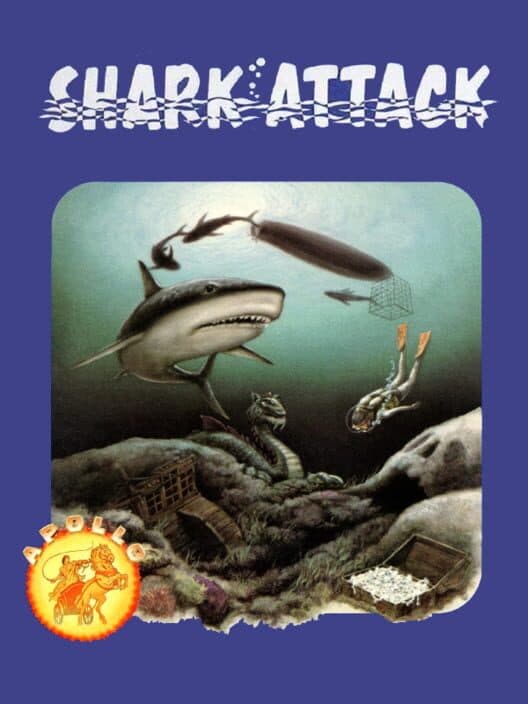 Shark Attack for Atari 2600 game image